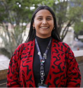 Ángela Sorany Caicedo Romo, representa al Ministerio de hacienda y Crédito Público.